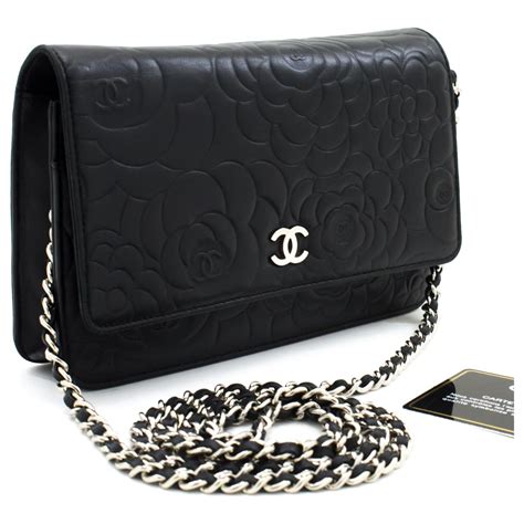 chanel camelia borsa|Chanel woc wallet.